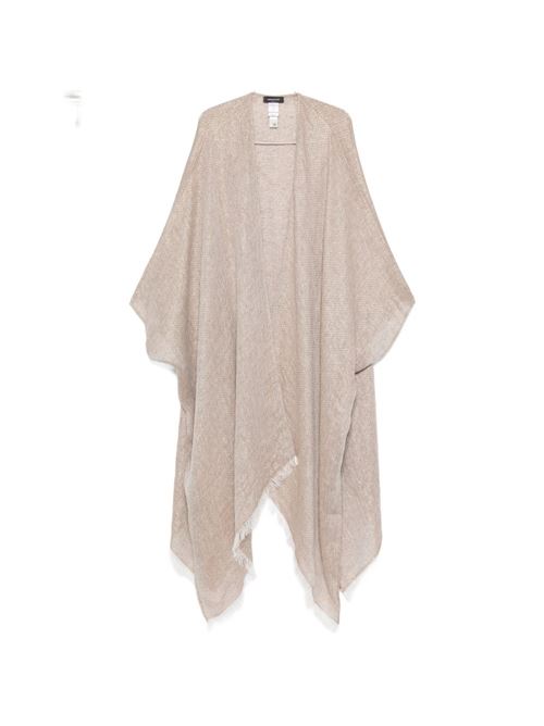 Sciarpa poncho donna beige Fabiana Filippi | SAD276A948M0461268